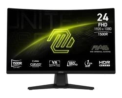 Monitor Gamer MSI MAG 242C, 23.6'', Full HD, 180Hz - 9S6-3BC31T-004