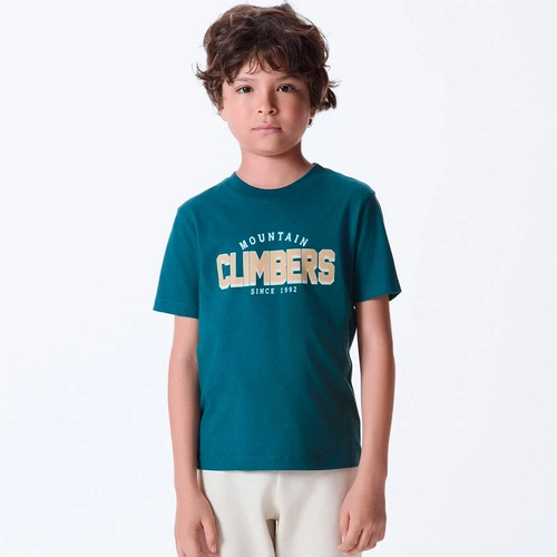 Camiseta Manga Curta Masculina Estampada Hering