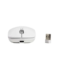 Mouse Sem Fio C3Tech Recarregável Branco - M-W80WH