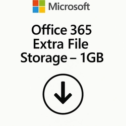 Microsoft Office 365 Extra File Storage 1gb 1 Ano Csp - Cfq7ttc0lhs9-001