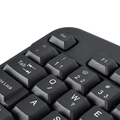 Teclado Usb Multimidia Dynamic 107 Teclas + 20 Teclas Multimidia Abnt2 Resistente à Água 1.8m Preto - Dt141