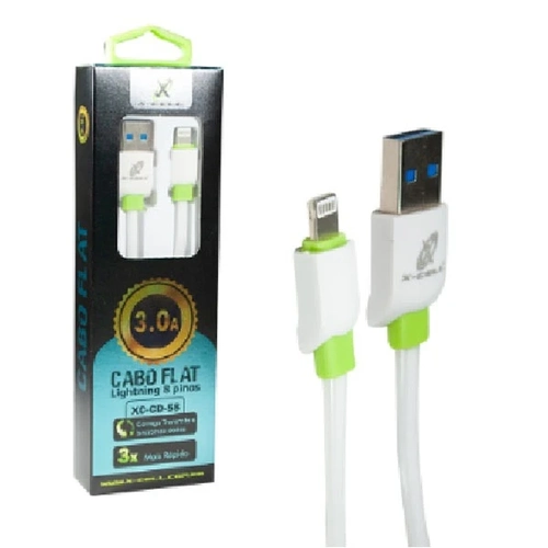 Cabo Cel/dados Usb 3.0 Iphone 3m (blister) Mod. Xc-cd-82