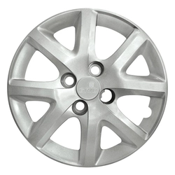 Calota Grid Aro 13p 159cb-pta Prata Modelo Fiat Siena El 1.4 2014 Cubo Baixo