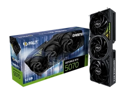 Placa de Video 12gb Rtx5070 Palit Gaming Pro OC - Ne75070019k9-gb2050a