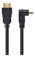 Cabo Hdmi 2.0 4k Ultra 3d 1 Conector 90º 2 Metros - H2090-2