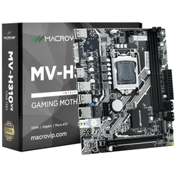Placa Mae 1151 Intel 6ªa9ªG Ddr4 HDMI VGA MV-H310V2 Macrovip