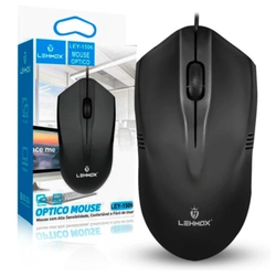 Mouse Optico C/ Fio Ley-1506 - LEHMOX