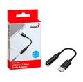 Cabo Adaptador Genius Usb-C Para 3,5mm Acc-C100