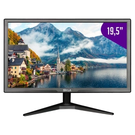 Monitor SKUL 19,5 Office Led 5ms 75 Hz Hdmi Vga - Sm1955ms75y