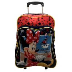 Mochila Escoloar Infantil de Rodinha Minnie Mouse - Sestini