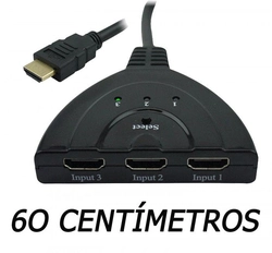 CHAVE SELETORA HDMI 3 ENT X 1 SAIDA
