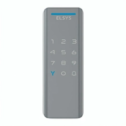 Fechadura Digital Elsys de Sobrepor Pop Prata -  ESF-DS1100V