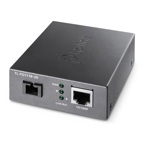 Conversor de Mídia Wdm de 10/100 Mbps Tl-fc111b-20 Smb