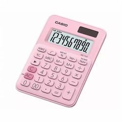 Calculadora de Mesa Casio 10 Dígitos Com Cálculo de Horas Rosa Ms-7uc-pk-n-dc