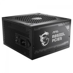 Fonte 850W MSI MAG A850L 80 Plus Gold - MAG A850L PCIE 5