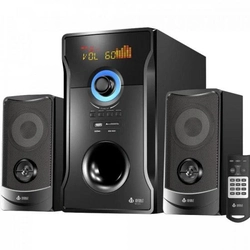 Caixa de Som Exbom Speakers Bluetooth com Subwoofer Preto - VM-X2151