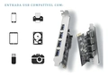 Placa USB 3.0 Pci-express 4 Portas Knup - Kp-t102