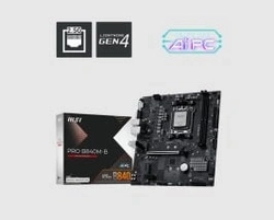 Placa Mãe MSI PRO B840M-B AMD RYZEN, Chipset AMD B840, Socket AM5, DDR5, mATX, LAN 2.5G