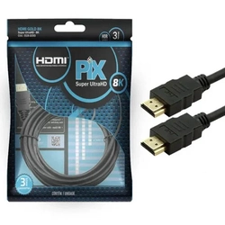 Cabo Hdmi 2.1 - 8k Hdr 19p 3m