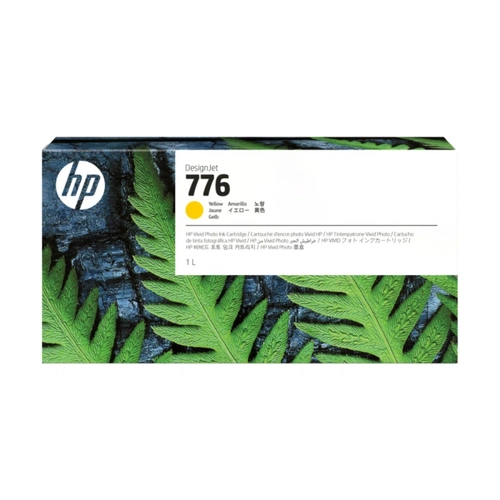 Cartucho De Tinta Hp 776 Amarelo 1l Pluk 1xb08a