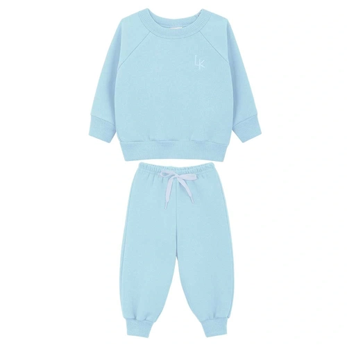 Conjunto Blusão Raglan e Calça Moletom Lik Kids - Masculino