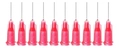 Kit 10 Agulhas Aplicadoras De Cola 25gauge Vermelho