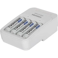 Carregador De Pilhas Aa/aaa Toshiba CB C/ 4 AA - Tnhc-6gae4