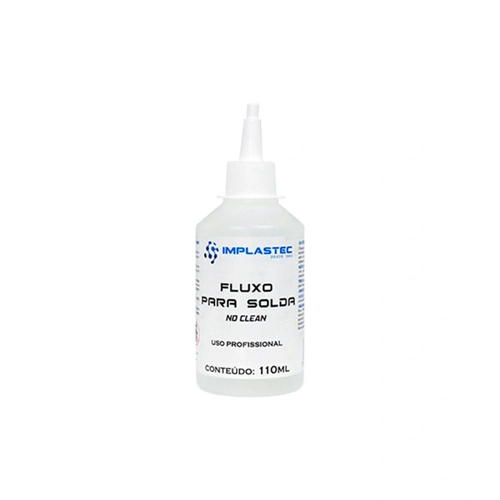 Fluxo para Solda No Clean Frasco 110ml