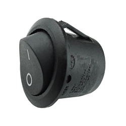 Chave Redonda Gangorra On/ Off 2t 6a 250vac Kcd1-106 101