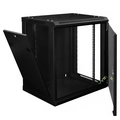 Rack Mini 19 Evus Ev-dw6412 12u x 600 x 450mm De Parede Preto