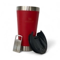 Copo térmico Stanley com tampa + abridor 473ml