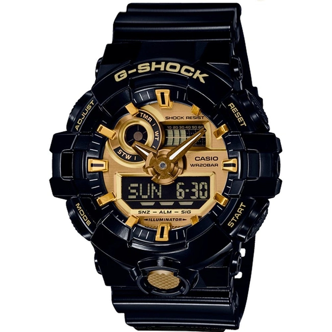Relógio Cásio G-SHOCK GA-710GB-1ADR