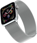 Pulseira para Apple Watch Series 0 a 4 42/44mm Geonav Milanese Watchband WBM44SI Aço Prata