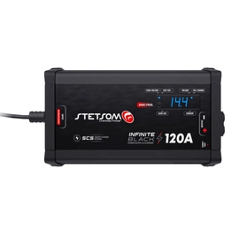 Carregador De Bateria Stetsom Infinito Black 120a