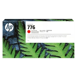 Cartucho De Tinta Hp 776 Vermelho Cromático 1l Pluk 1xb10a