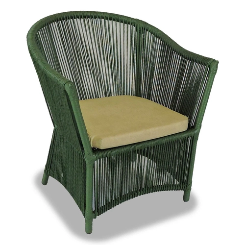 Poltrona de Corda Sintética e Alumínio Epóxi Maresias