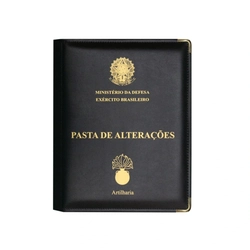 Pasta de Alterações C/50 Plásticos (Artilharia)