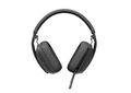 Headset Logitech Zone Vibe 100 Grafite S/ Fio 981-001214