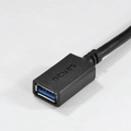 Cabo Extensor Usb a 3.0 Macho para Usb a 3.0 Fêmea 28awg Puro Cobre  1 Metro - Puamf3-1