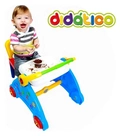 Andador Bebê 1 Ano Educativo Mesa C/ Som Atividades Cor Azul
