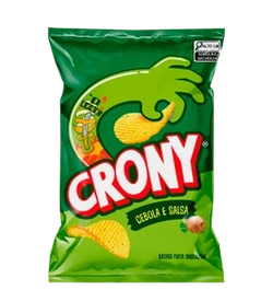 Salgadinho Sabor Cebola e Salsa Crony 35g