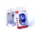 Mouse Wireless C3TECH sem Fio 2.4Ghz Óptico Azul - M-W012 BL