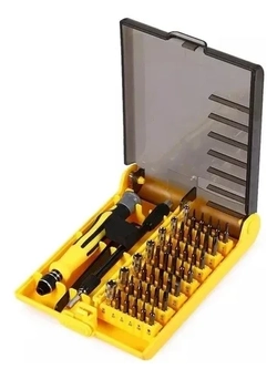 Jogo Kit Chaves Precisão 45 Peças Fenda Torx Alen Philips Y Exbom TE‑6089/02260