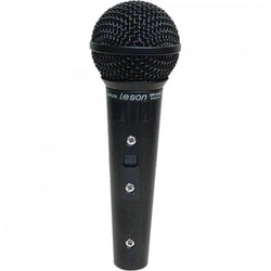 Microfone Vocal Profissional Leson BK Preto Fosco - Sm58 P4