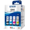 Kit Refil Epson T544 Preto/ciano/margenta/amarelo - T544520-4p