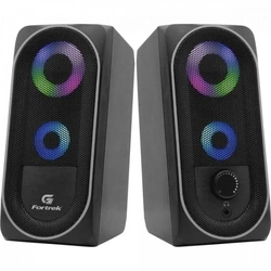 Caixa de Som Multimídia Gamer Fortrek Black Hawk RGB G