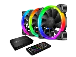 Kit Cooler Fan Cougar Vortex RGB HPB 120 PWM Cooling Kit - 3MHPBKIT.0001