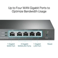 Roteador Vpn Multi-wan Gigabit Safestream Tl-er605 Smb