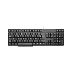 Teclado Slim Standard Ps2 Preto Cabo 1,30 Metro Tc 225 - 2967