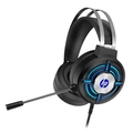 Fone Headset Gamer HP H120 Com Iluminacao Led Preto P2